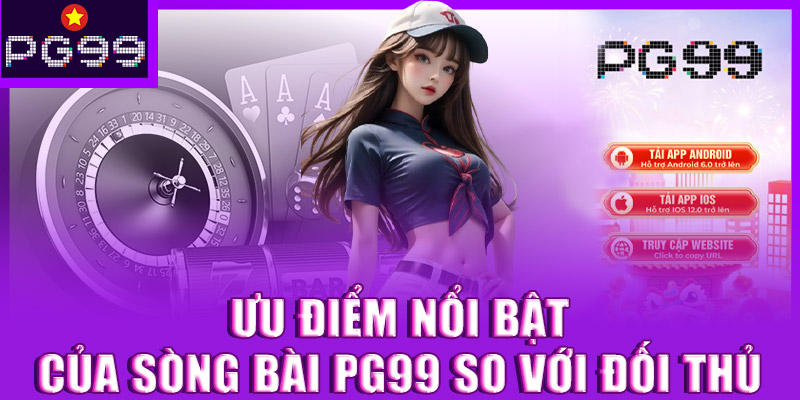 Ưu điểm nổi bật của sòng bài PG99 so với đối thủ